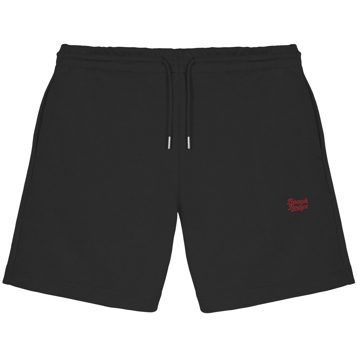 Power Sweatshorts 300 g/m² – rote Stickerei - 2 TWU® Clothing