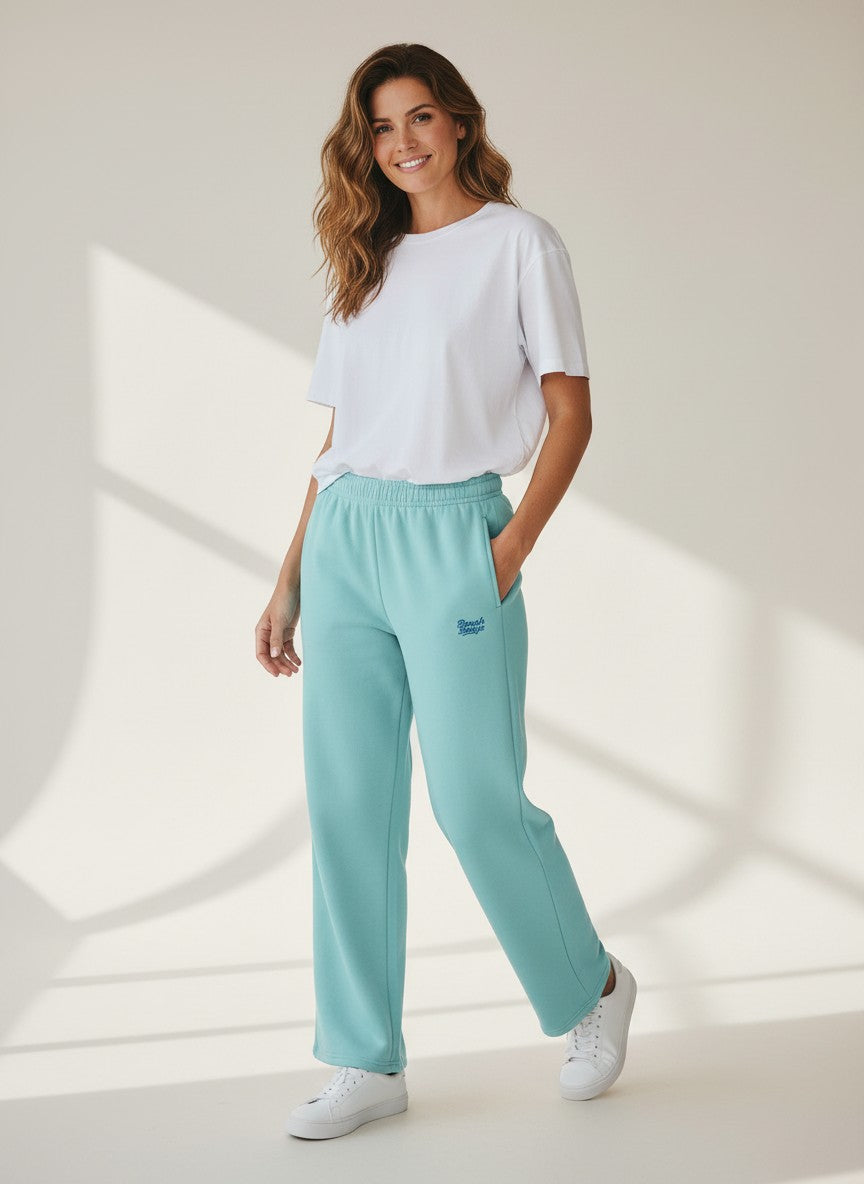 Motion Jogginghose – blaue Stickerei - 2 TWU® Clothing