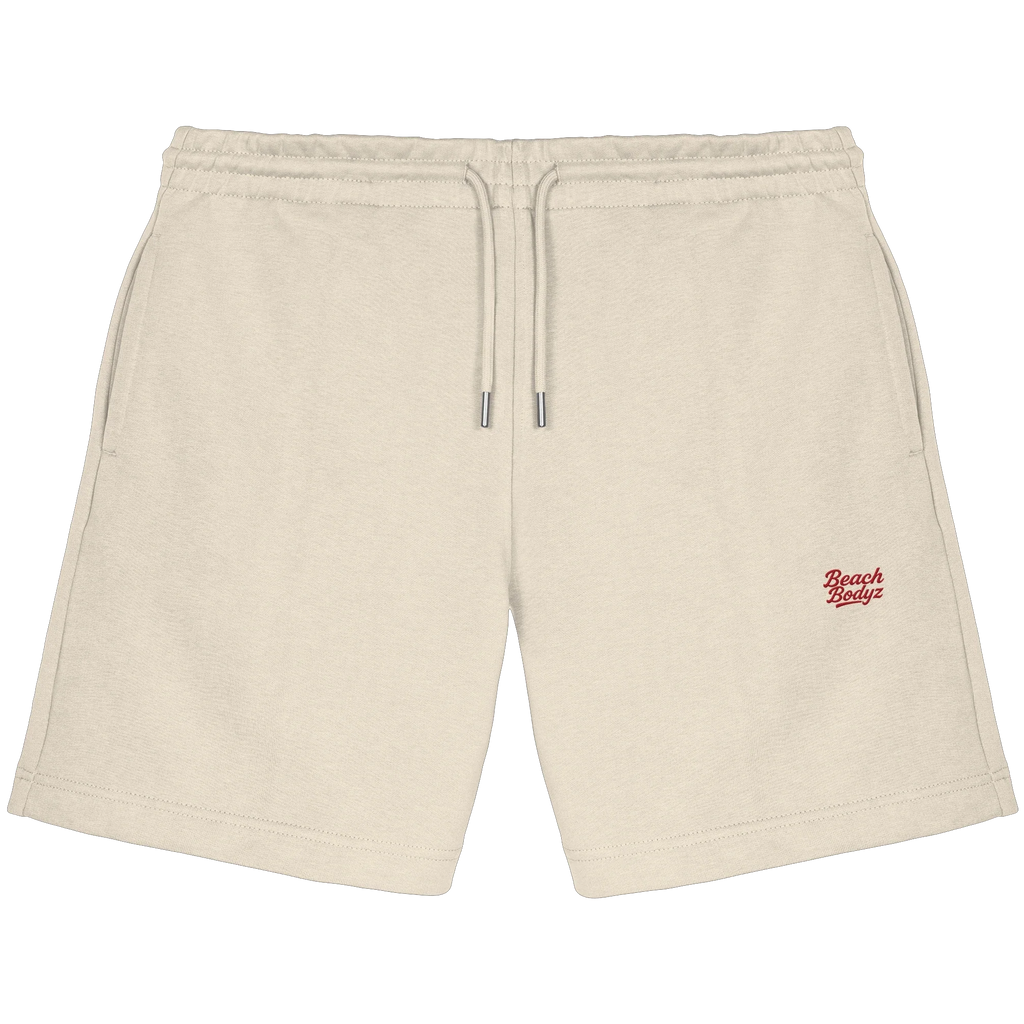 Power Sweatshorts 300 g/m² – rote Stickerei - 2 TWU® Clothing