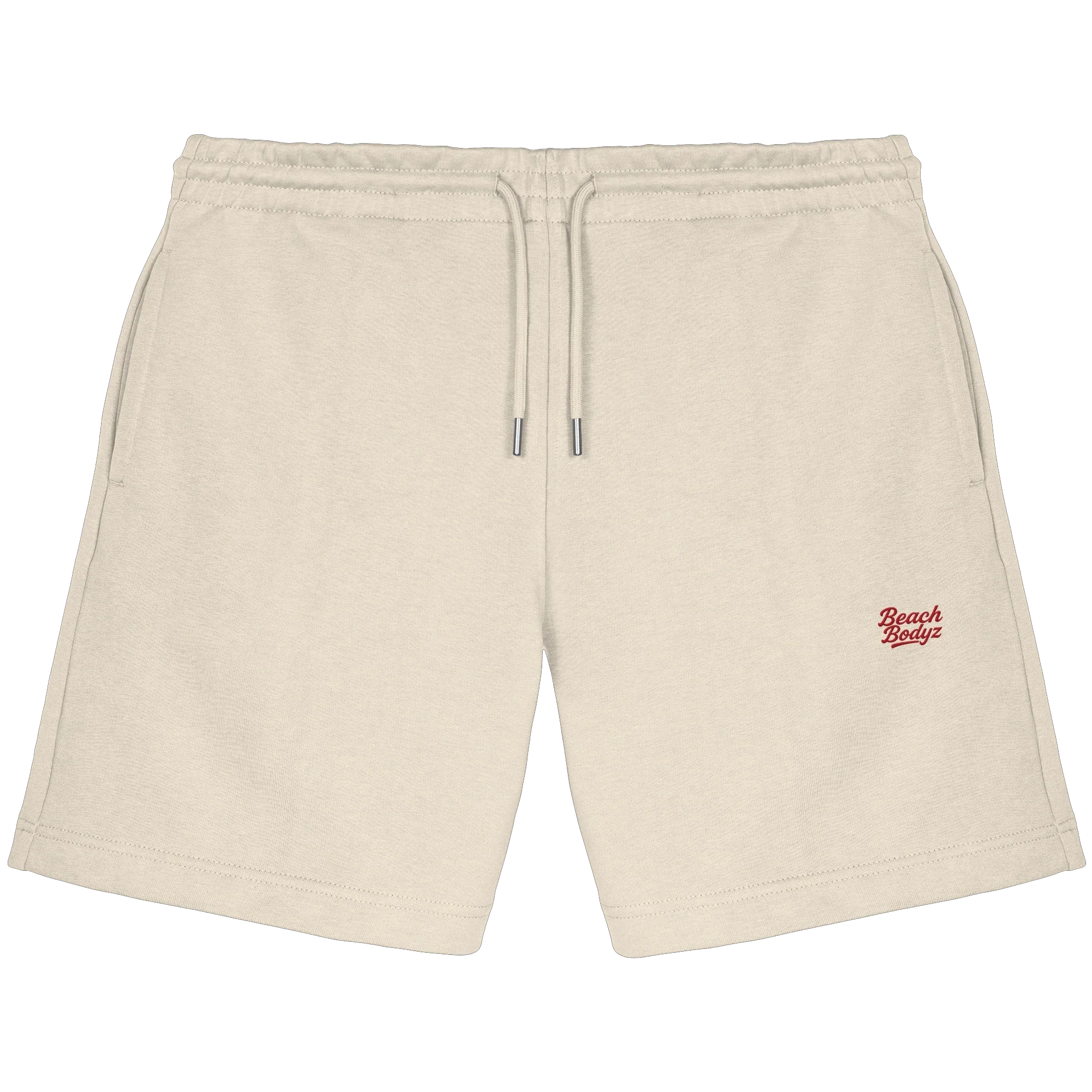 Power Sweatshorts 300 g/m² – rote Stickerei - 2 TWU® Clothing