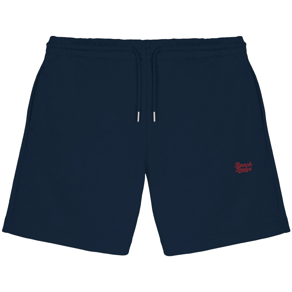 Power Sweatshorts 300 g/m² – rote Stickerei - 2 TWU® Clothing
