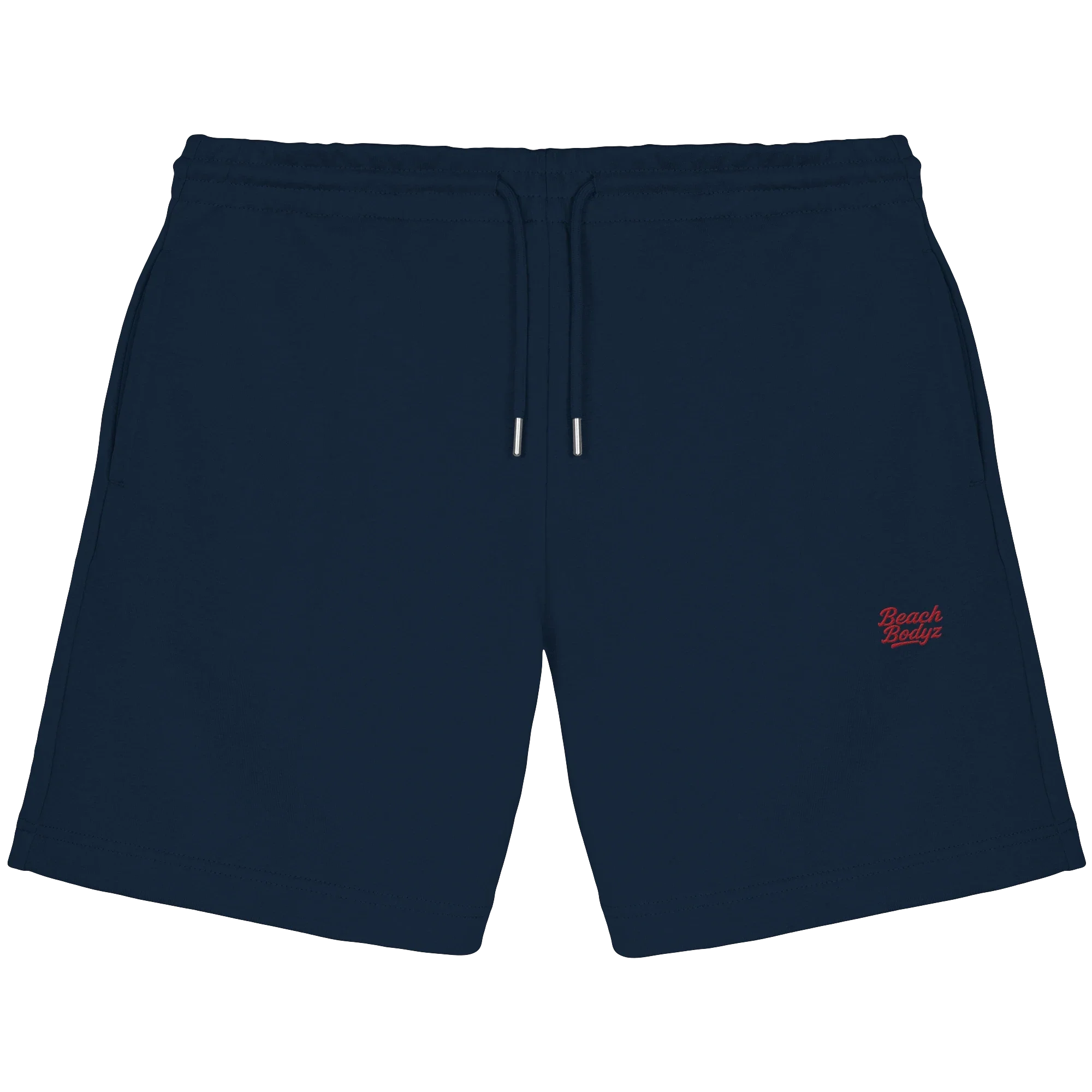 Power Sweatshorts 300 g/m² – rote Stickerei - 2 TWU® Clothing