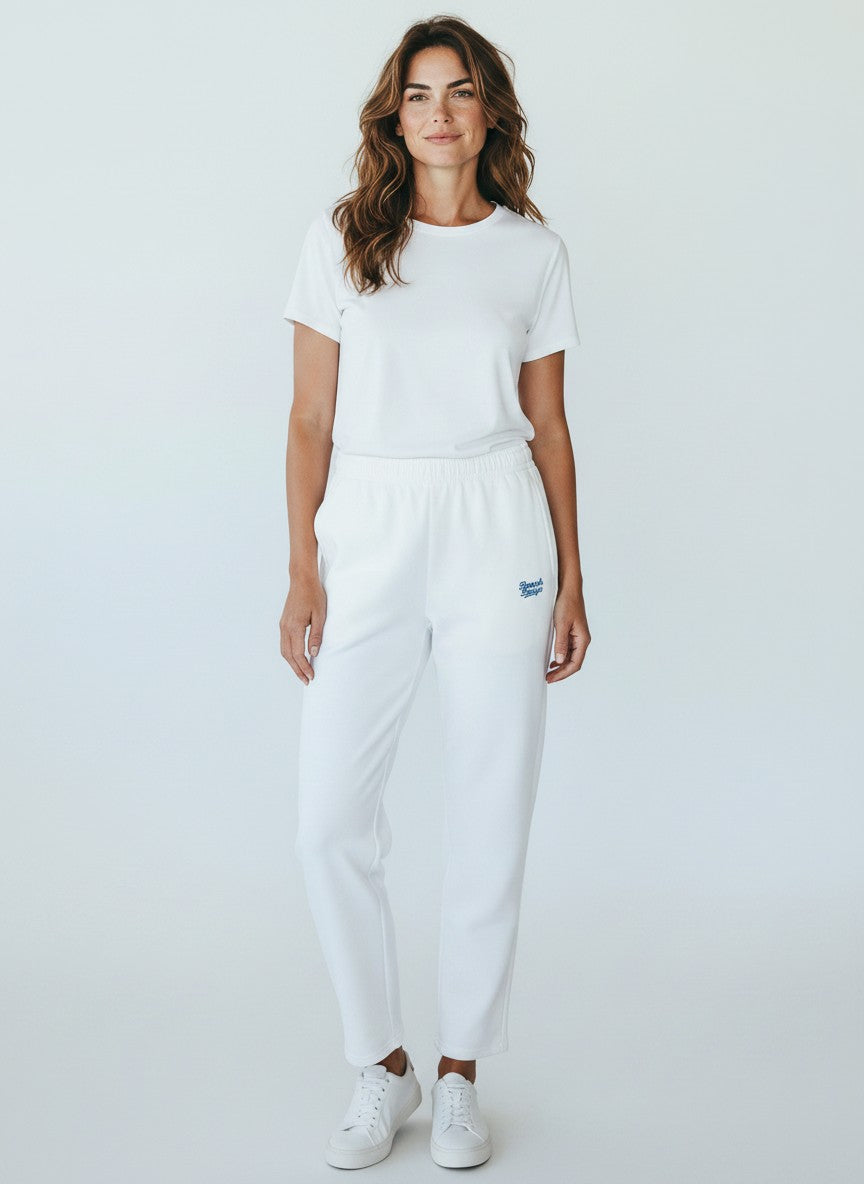 Motion Jogginghose – blaue Stickerei - 2 TWU® Clothing