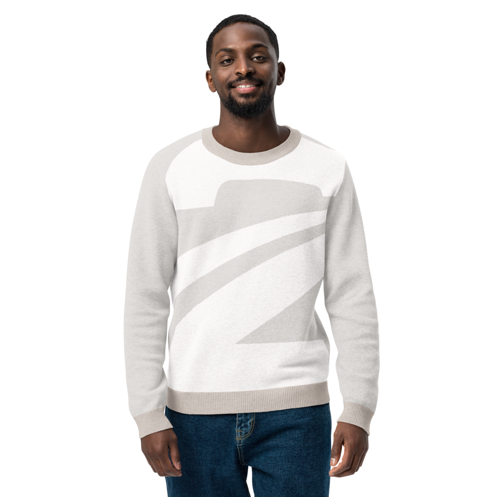 Crew Neck Sweater 'Knitted'