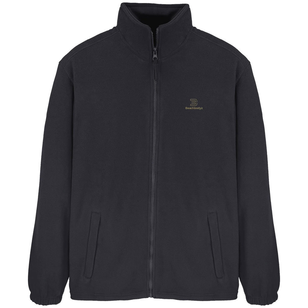 Silence Fleecejacke – goldene Stickerei - 2 TWU® Clothing