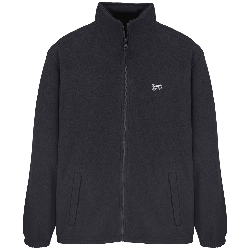 Signature Fleecejacke – weiße Stickerei - 2 TWU® Clothing