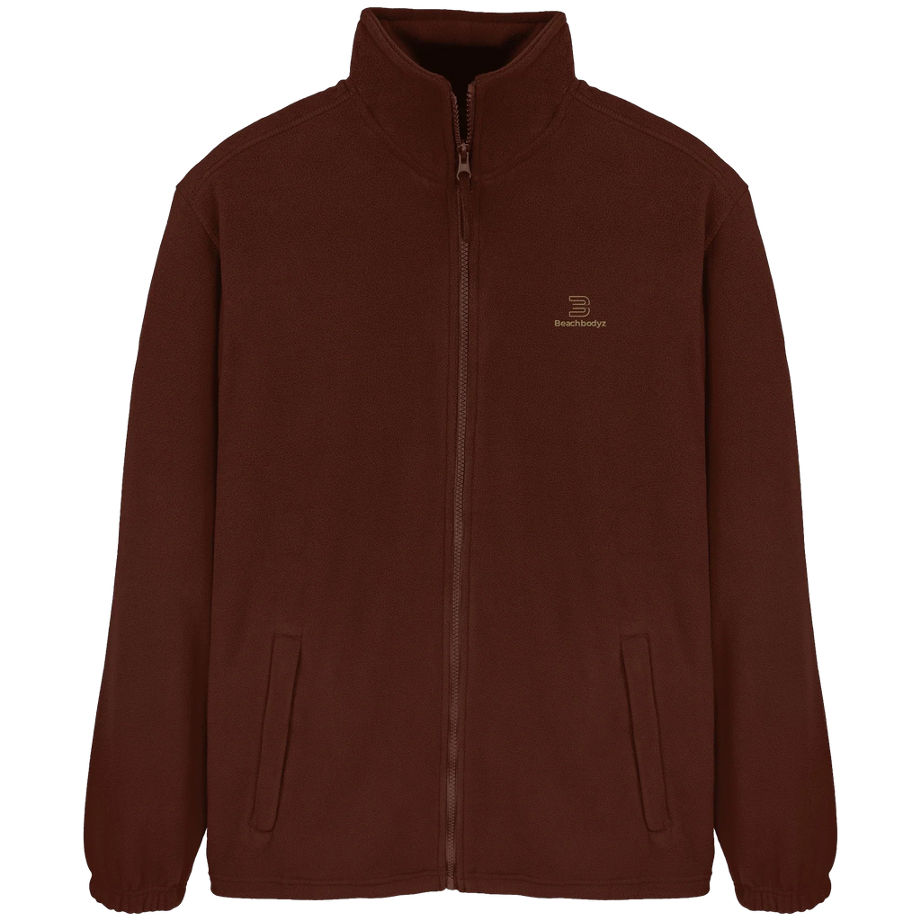 Silence Fleecejacke – goldene Stickerei - 2 TWU® Clothing