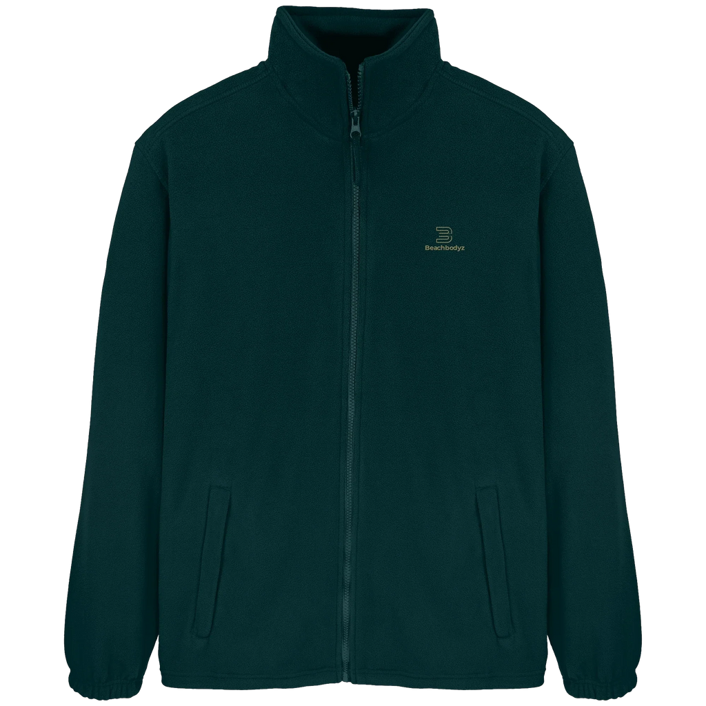 Silence Fleecejacke – goldene Stickerei - 2 TWU® Clothing