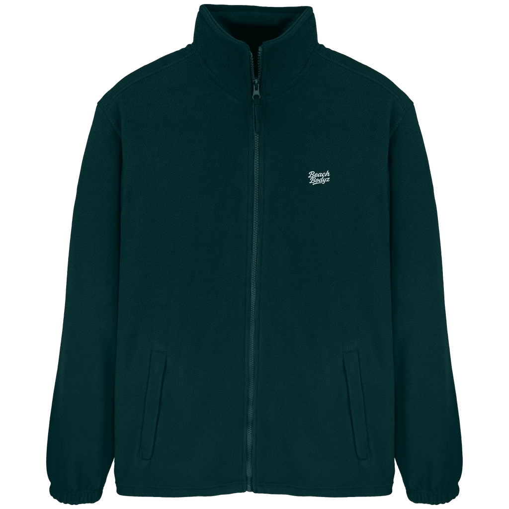 Signature Fleecejacke – weiße Stickerei - 2 TWU® Clothing