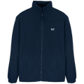 Signature Fleecejacke – weiße Stickerei - 2 TWU® Clothing