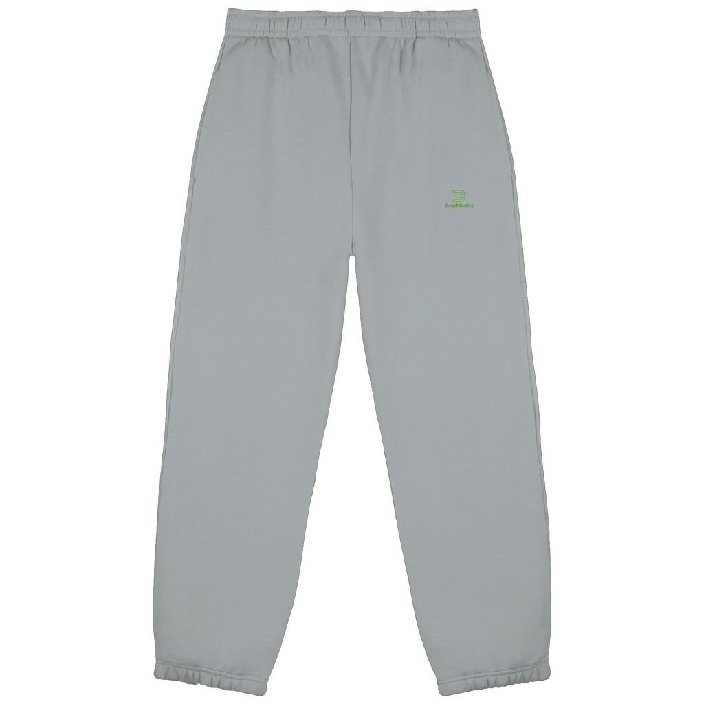 Core Fluffy Jogginghose – grüne Stickerei - 2 TWU® Clothing