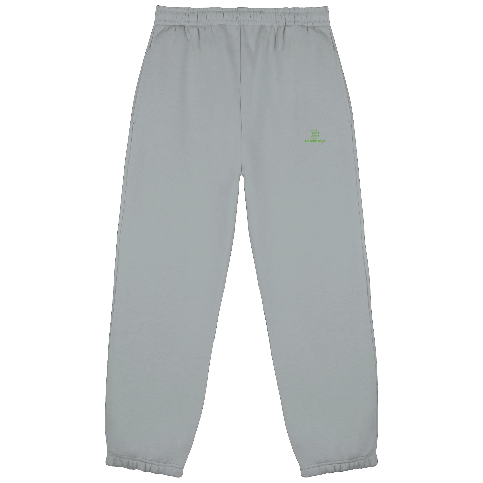 Core Fluffy Jogginghose – grüne Stickerei - 2 TWU® Clothing