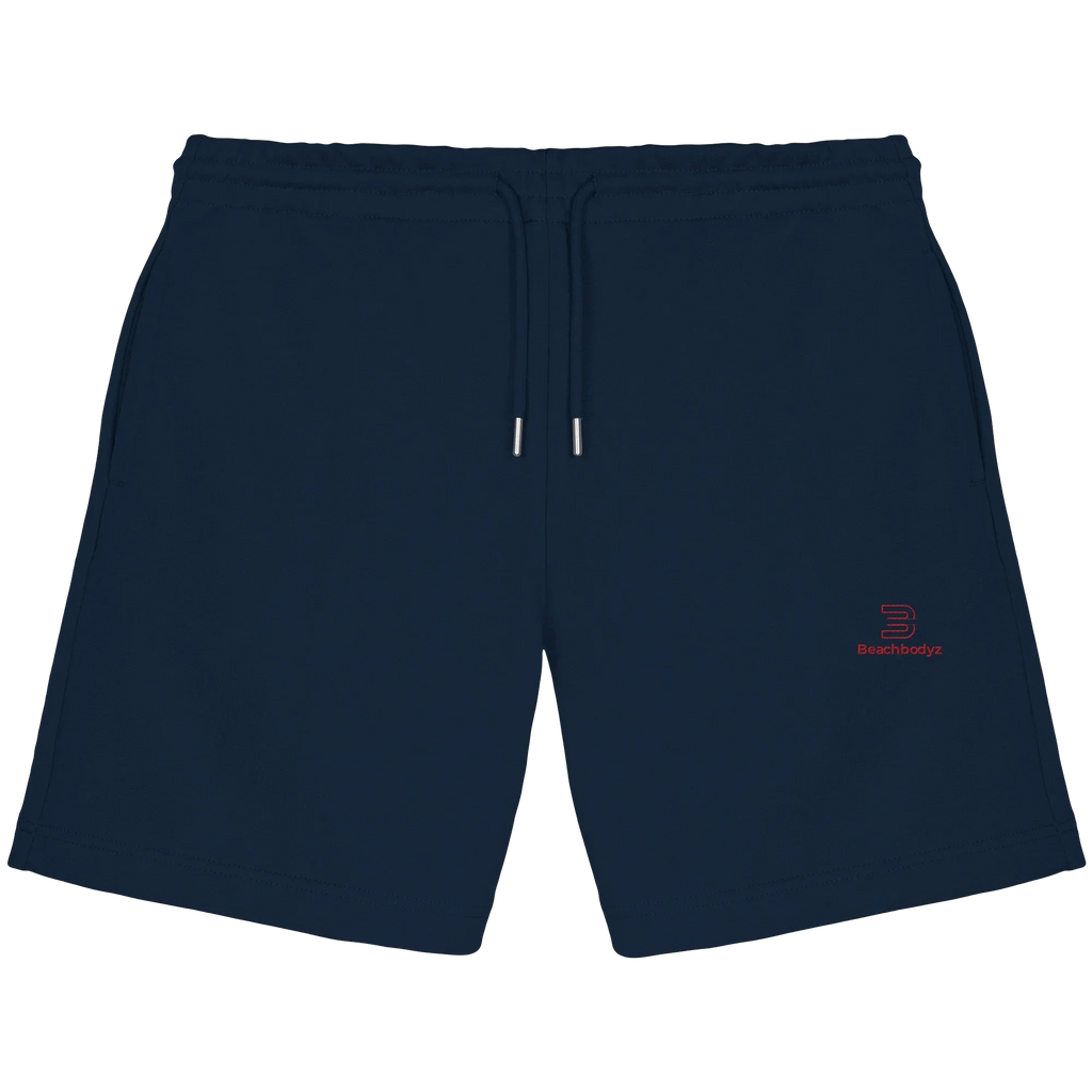 Essential Sweatshorts 300 g/m² – rote Stickerei - 2 TWU® Clothing