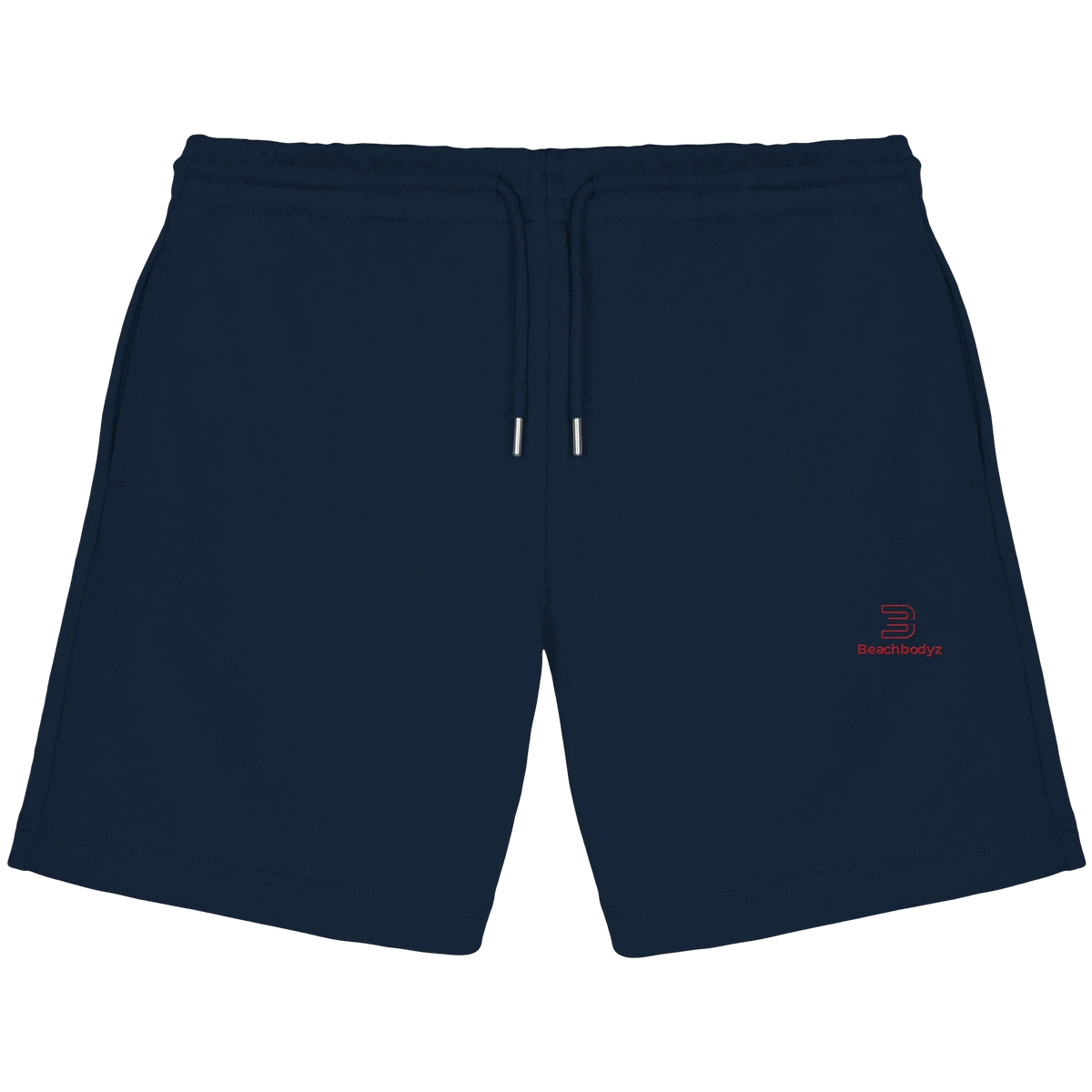 Essential Sweatshorts 300 g/m² – rote Stickerei - 2 TWU® Clothing