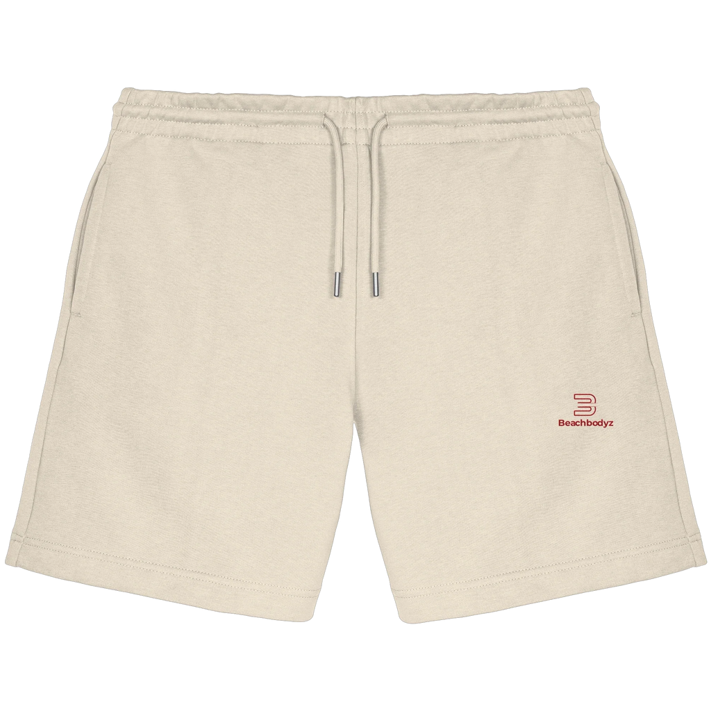 Essential Sweatshorts 300 g/m² – rote Stickerei - 2 TWU® Clothing