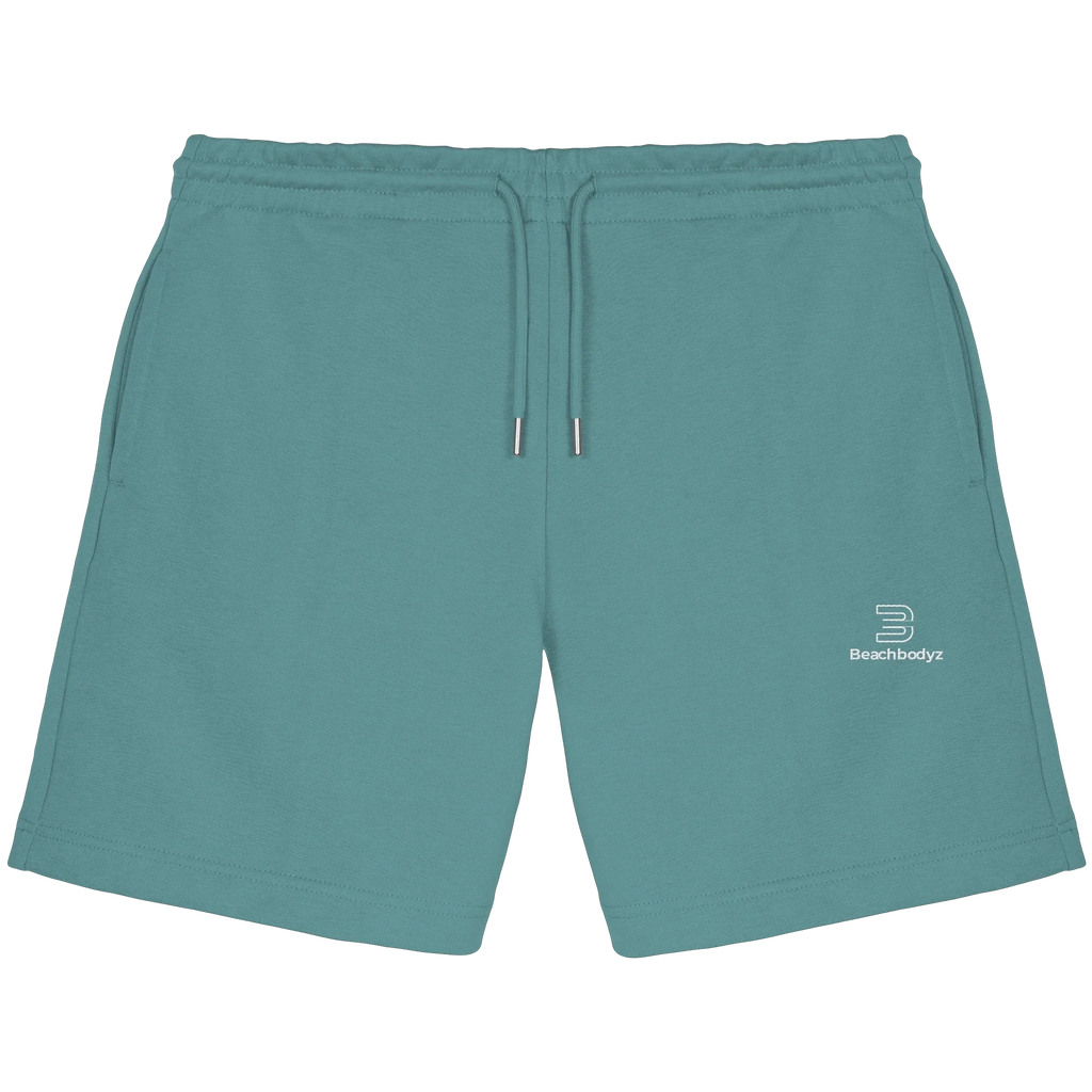 Identity Sweatshorts 300 g/m² – weiße Stickerei - 2 TWU® Clothing