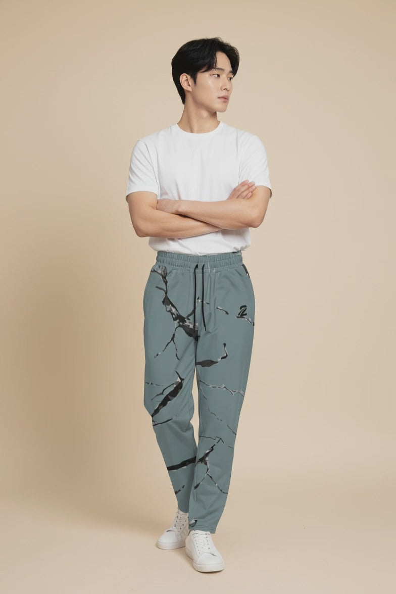 Wide-Leg Joggers 'Stripes'