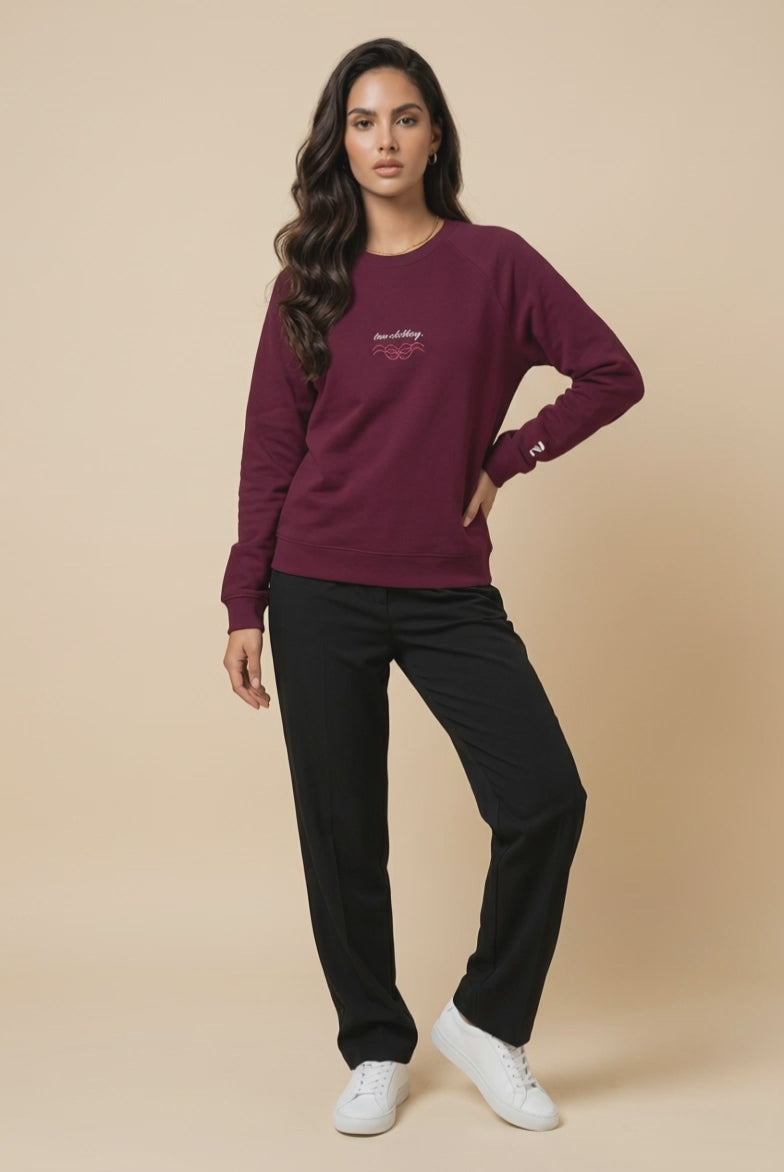 Unisex Raglan Sweatshirt 'Organic'
