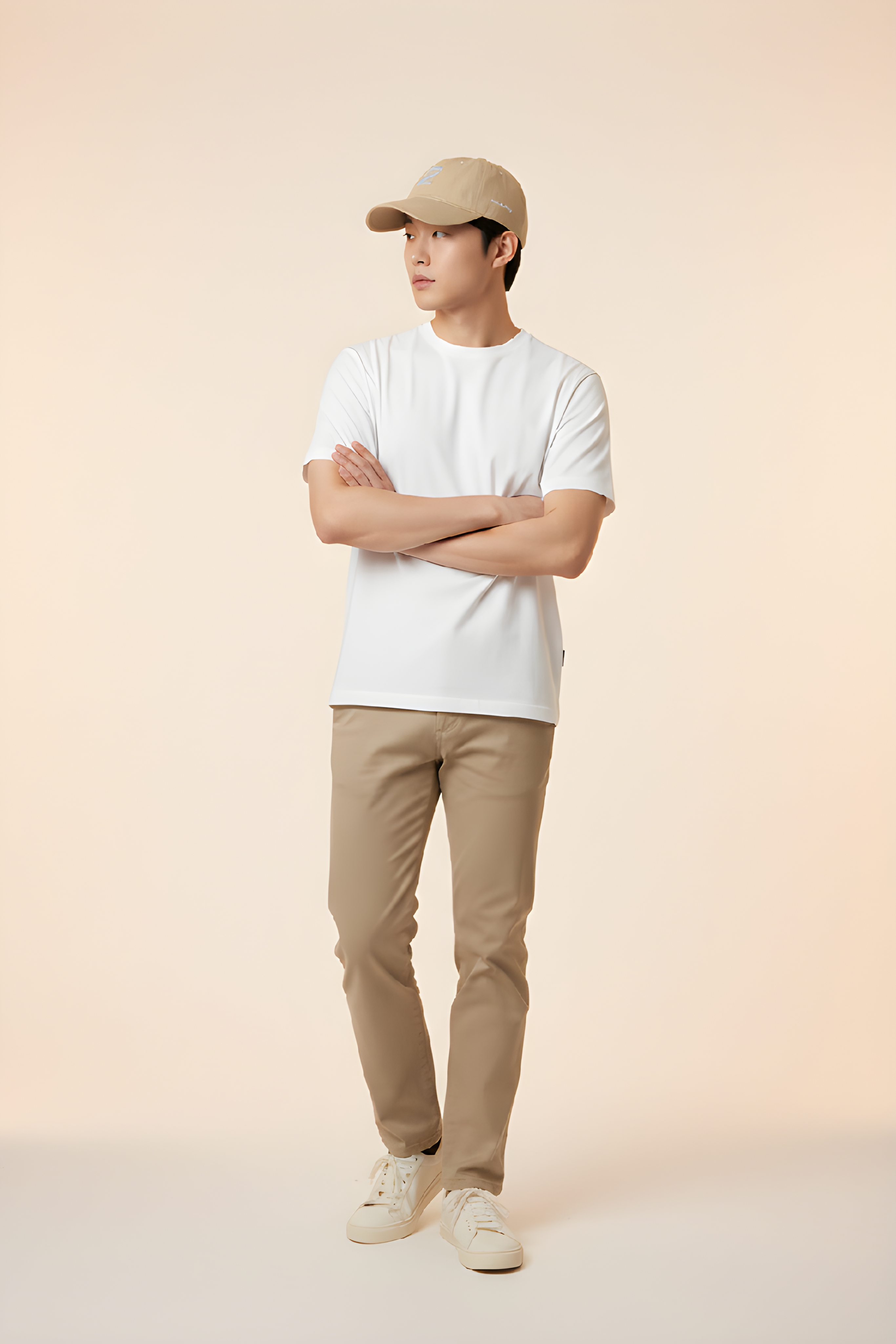 Low-Profile Baseball Cap 'Logo'