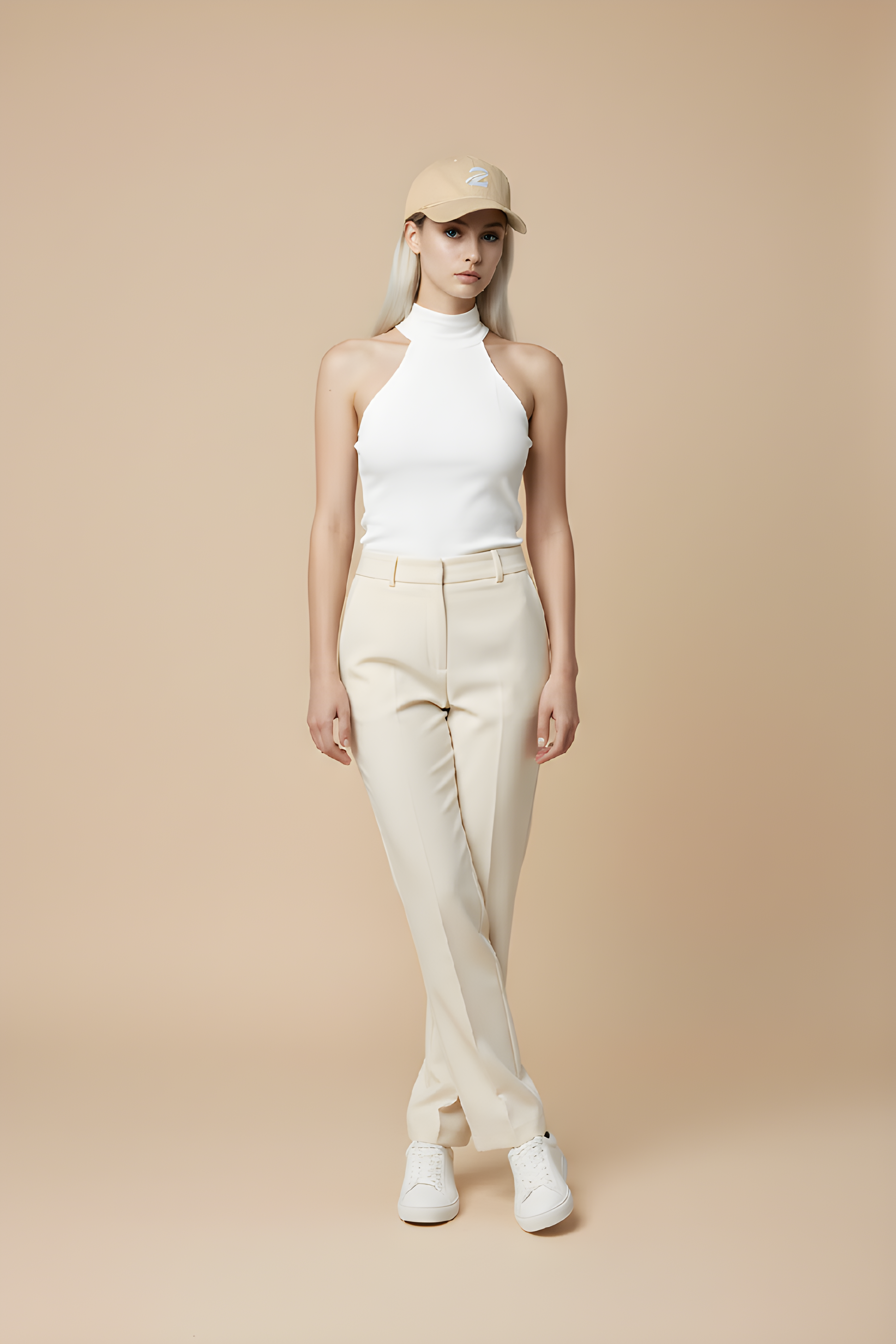 Low-Profile Baseball Cap 'Logo'