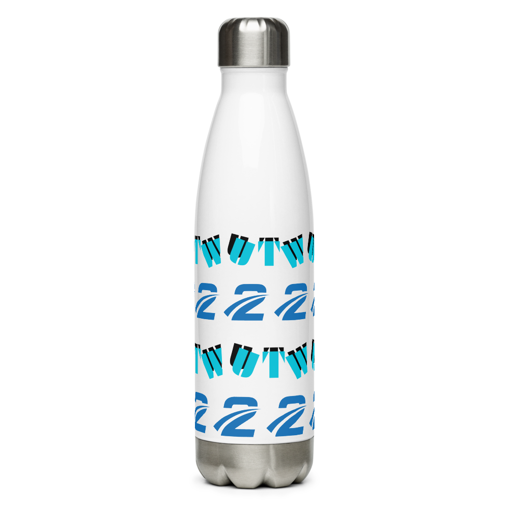 Stainless Steel Water Bottle 'Cool'